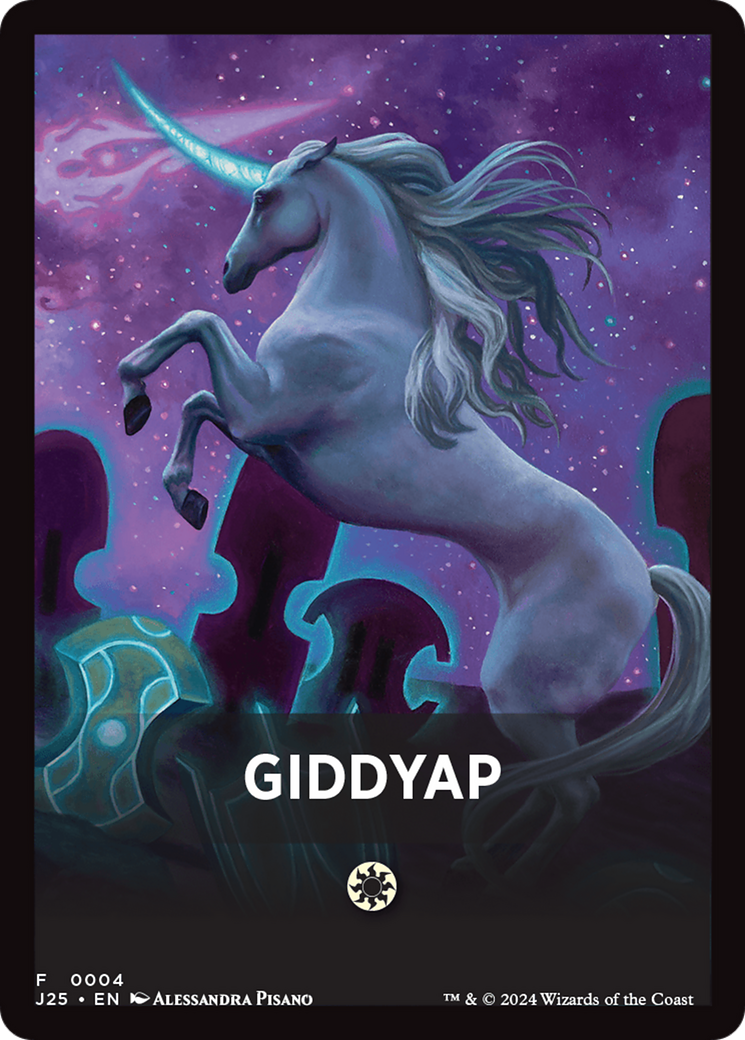 Giddyap Theme Card [Foundations Jumpstart Front Cards] | Exor Games Truro