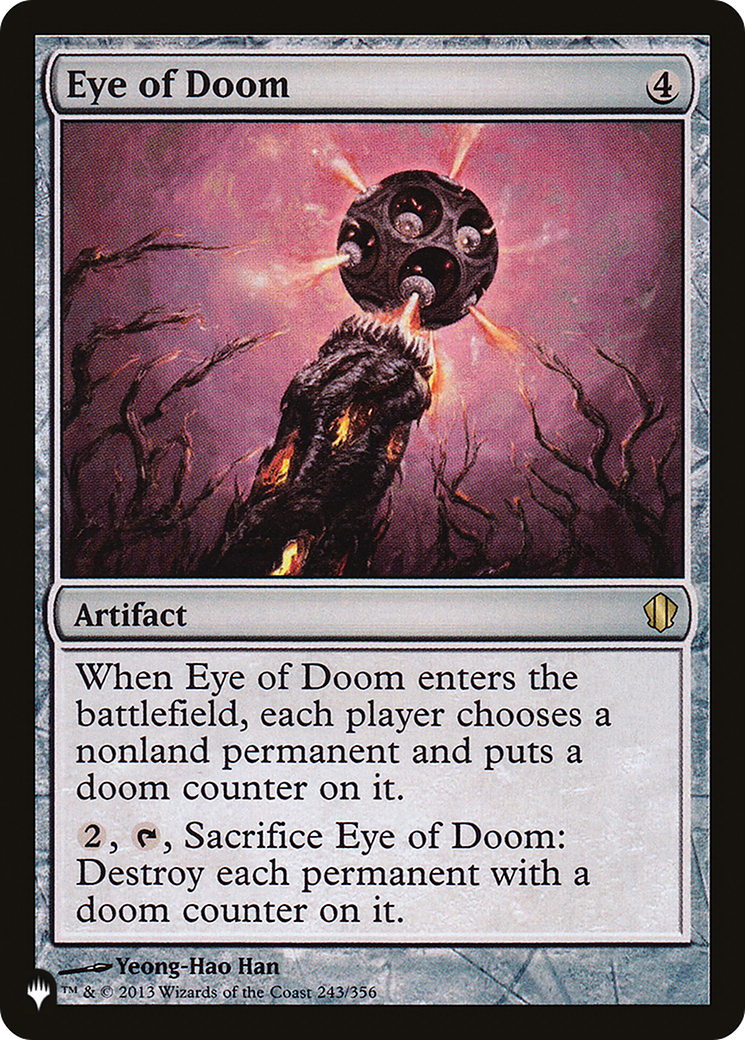 Eye of Doom [The List] | Exor Games Truro