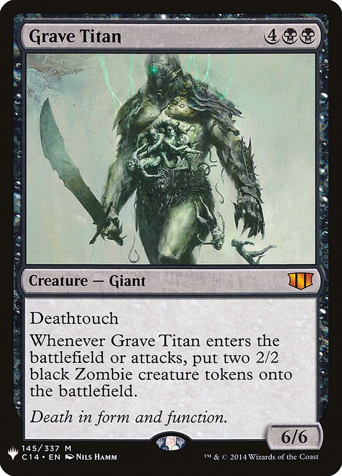 Grave Titan [Mystery Booster] | Exor Games Truro