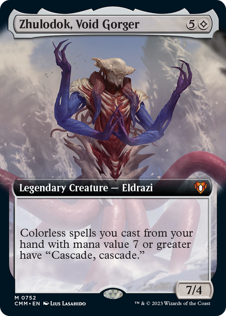 Zhulodok, Void Gorger (Extended Art) [Commander Masters] | Exor Games Truro