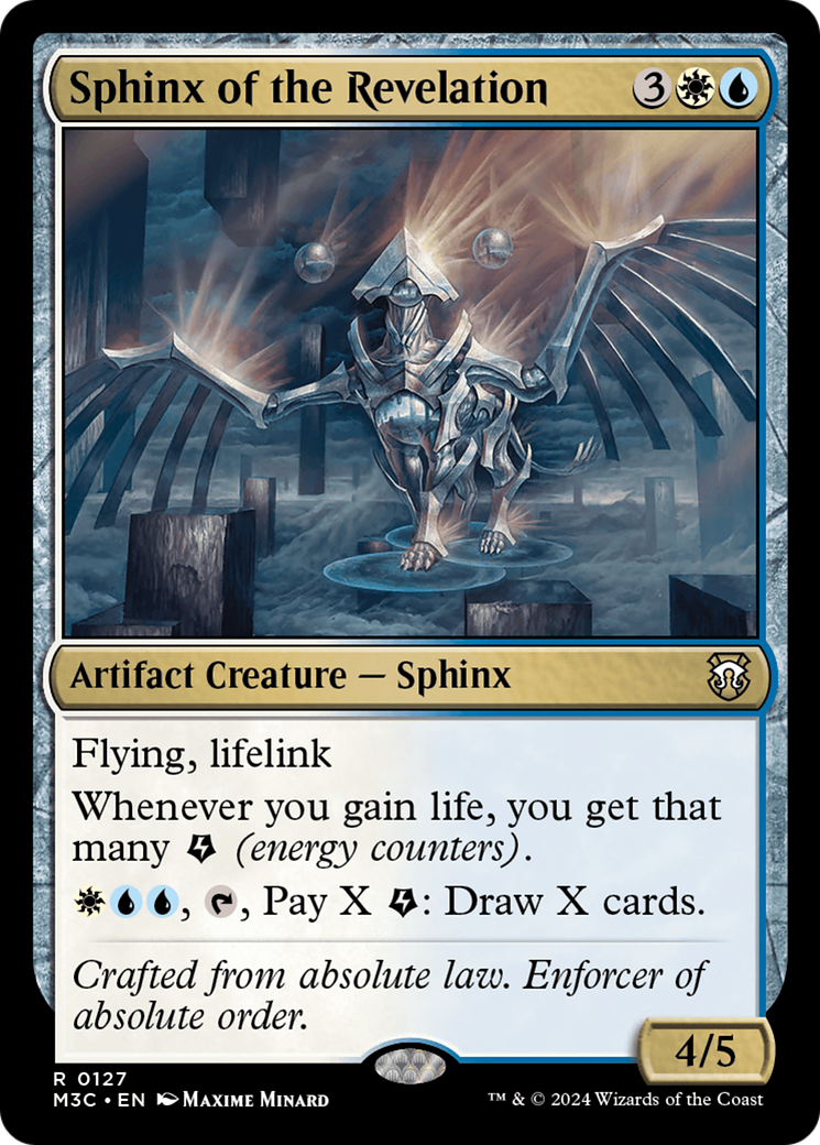 Sphinx of the Revelation (Ripple Foil) [Modern Horizons 3 Commander] | Exor Games Truro