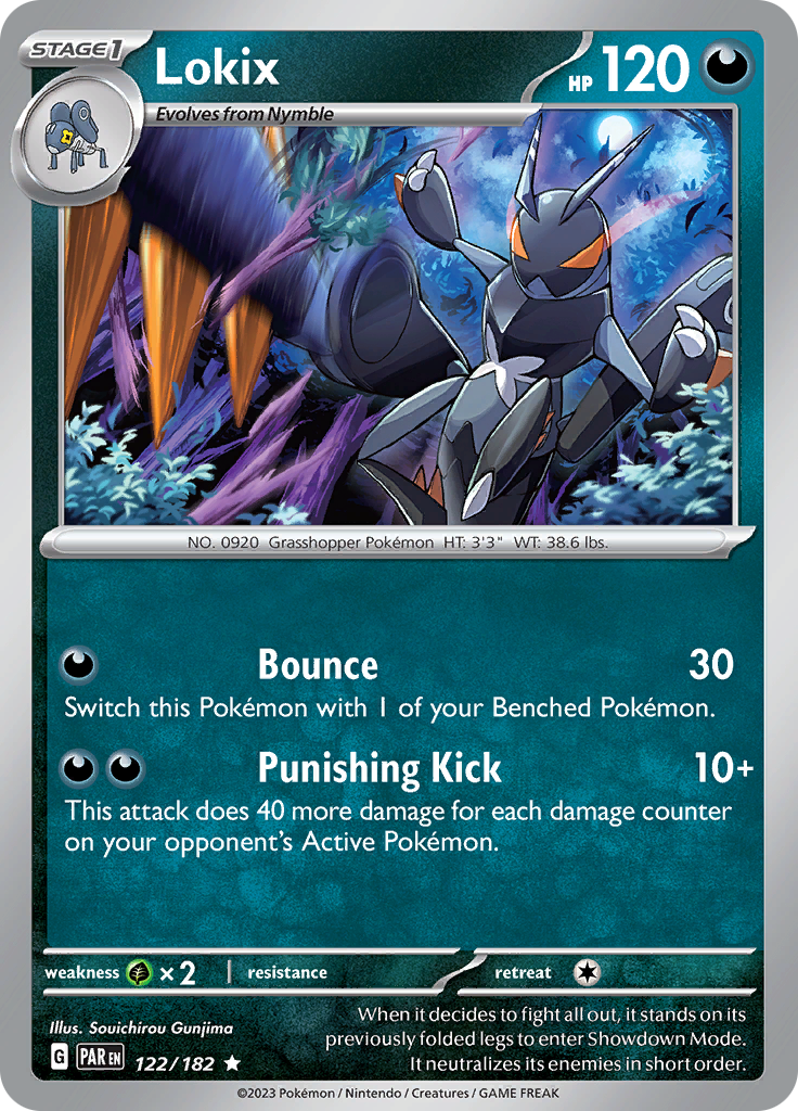Lokix (122/182) [Scarlet & Violet: Paradox Rift] | Exor Games Truro