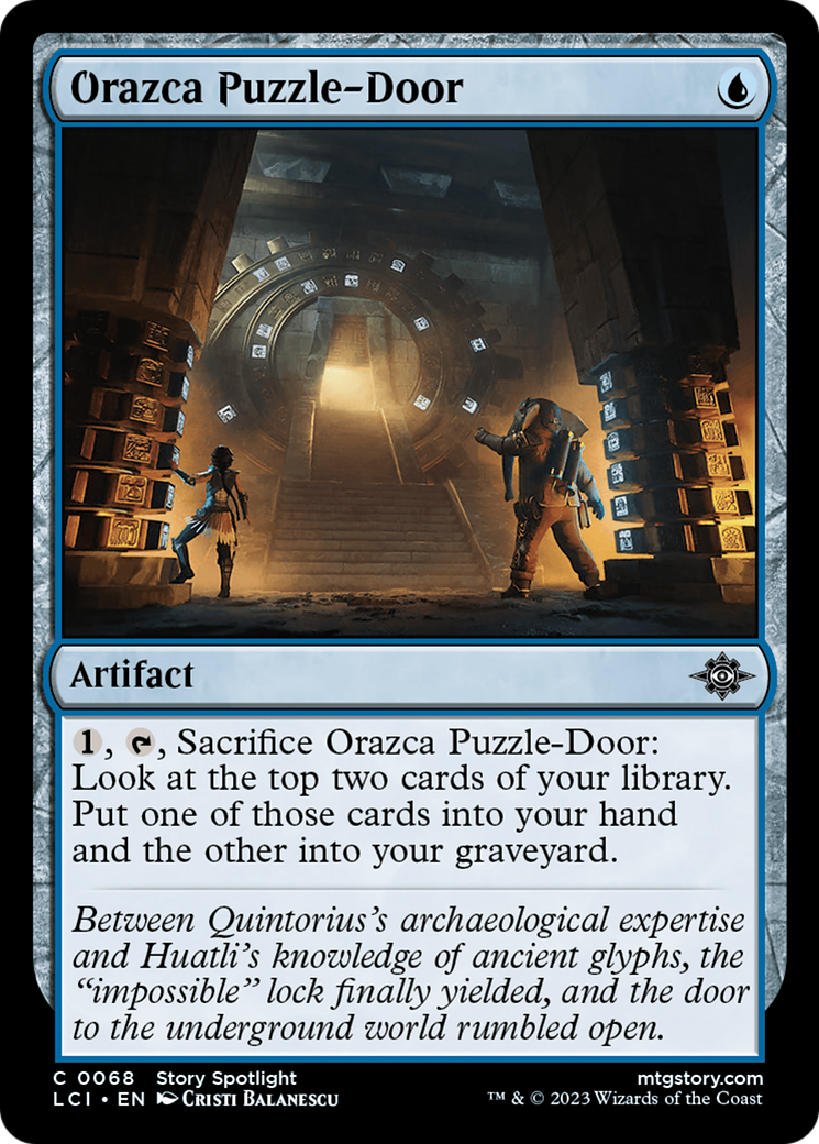 Orazca Puzzle-Door [The Lost Caverns of Ixalan] | Exor Games Truro