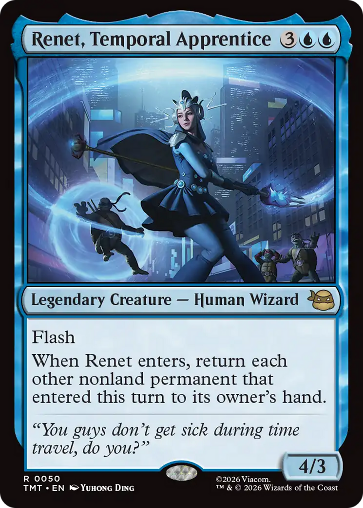 Renet, Temporal Apprentice [Teenage Mutant Ninja Turtles] | Exor Games Truro