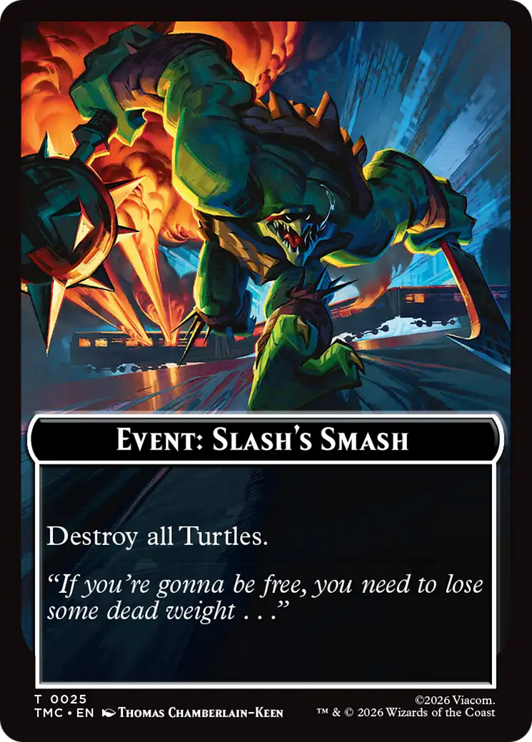 Event: Slash's Smash [Teenage Mutant Ninja Turtles Commander Tokens] | Exor Games Truro
