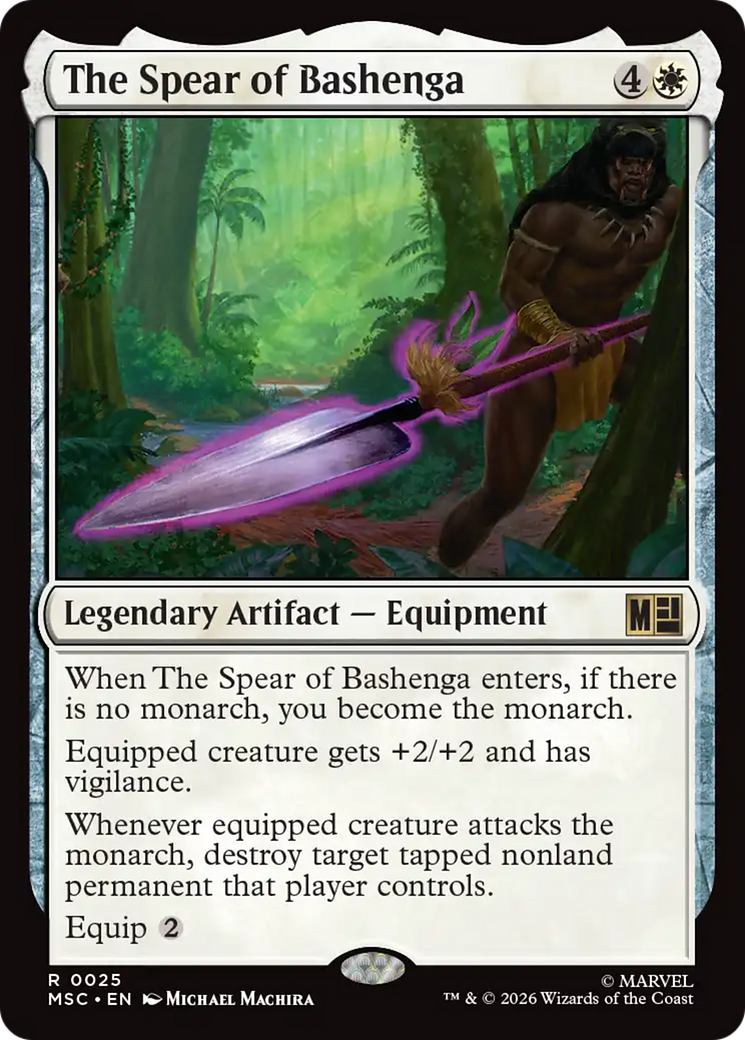The Spear of Bashenga [Marvel Super Heroes Commander] | Exor Games Truro