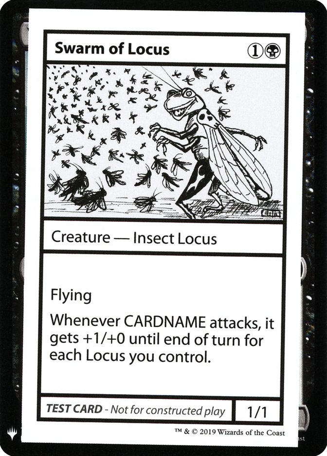 Swarm of Locus [Mystery Booster Playtest Cards] | Exor Games Truro