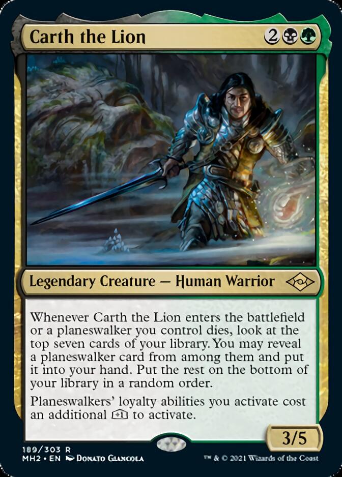 Carth the Lion [Modern Horizons 2] | Exor Games Truro