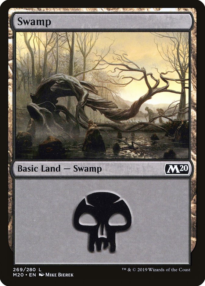 Swamp (269) [Core Set 2020] | Exor Games Truro