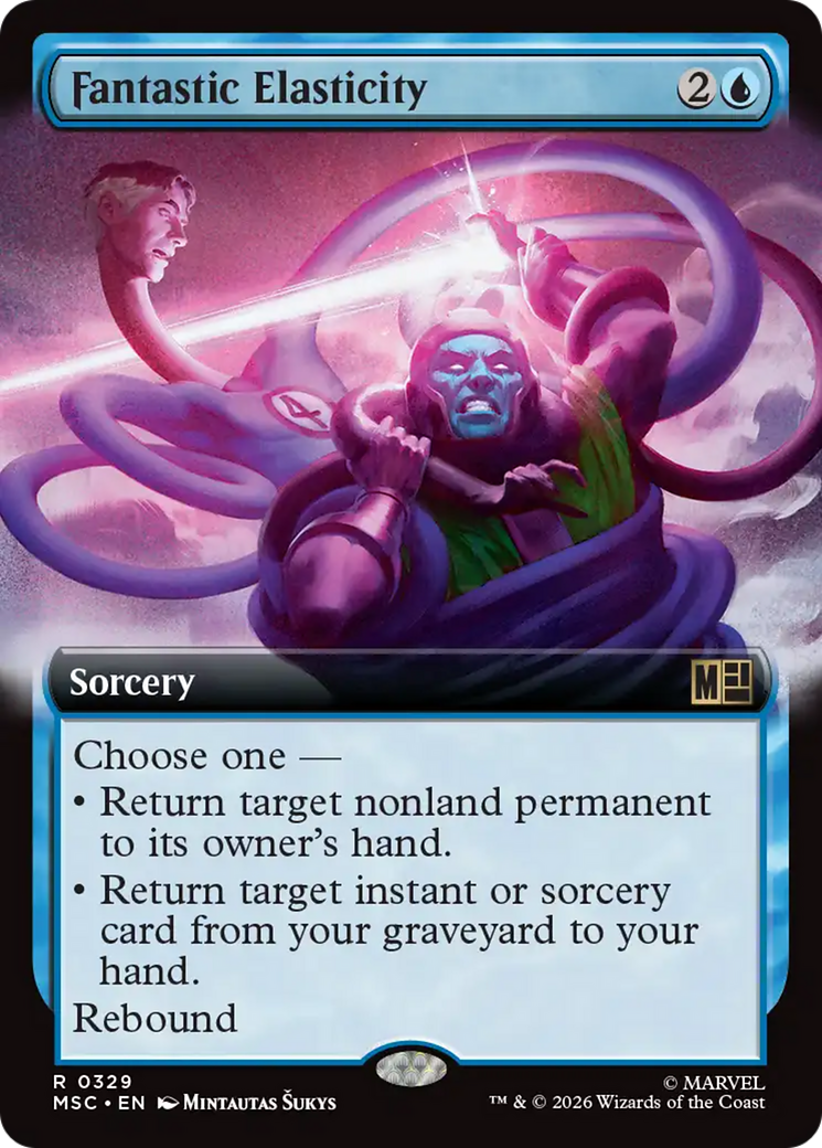 Fantastic Elasticity (Extended Art) [Marvel Super Heroes Commander] | Exor Games Truro