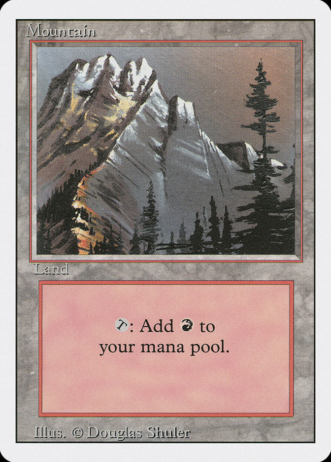 Mountain (Snow Top / Highest Point on Left) [Revised Edition] | Exor Games Truro