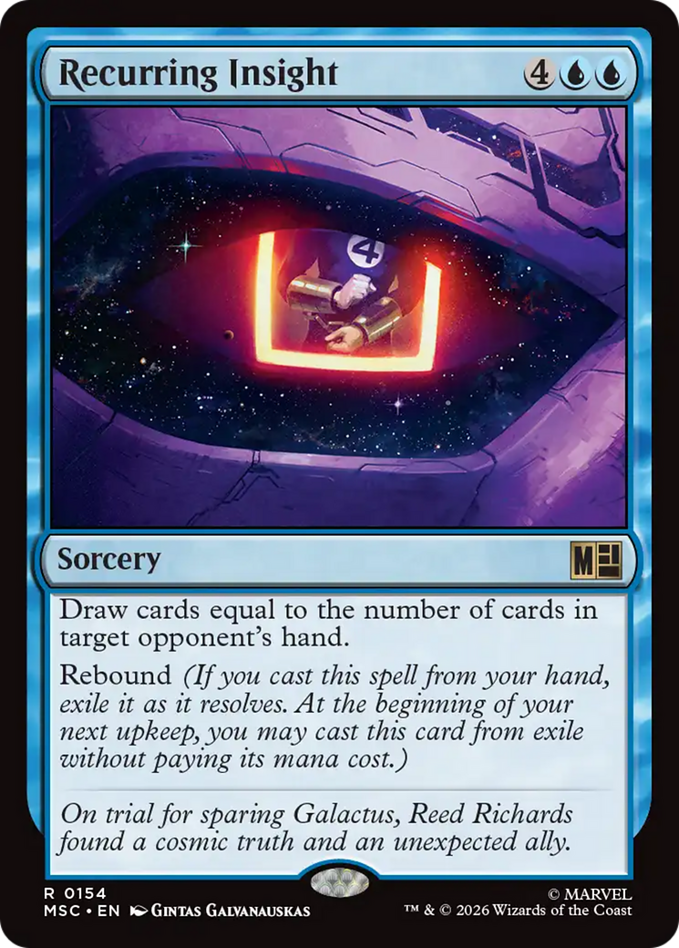 Recurring Insight [Marvel Super Heroes Commander] | Exor Games Truro