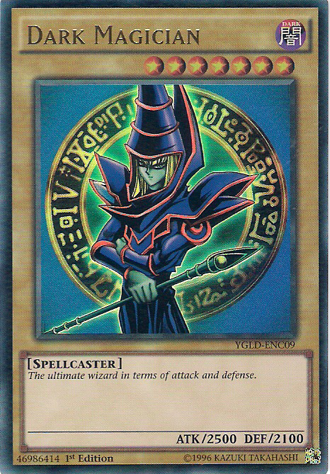 Dark Magician [YGLD-ENC09] Ultra Rare | Exor Games Truro