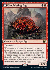 Smoldering Egg // Ashmouth Dragon [Innistrad: Midnight Hunt] | Exor Games Truro