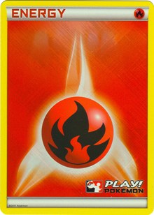 Fire Energy (2011 Play Pokemon Promo) [League & Championship Cards] | Exor Games Truro