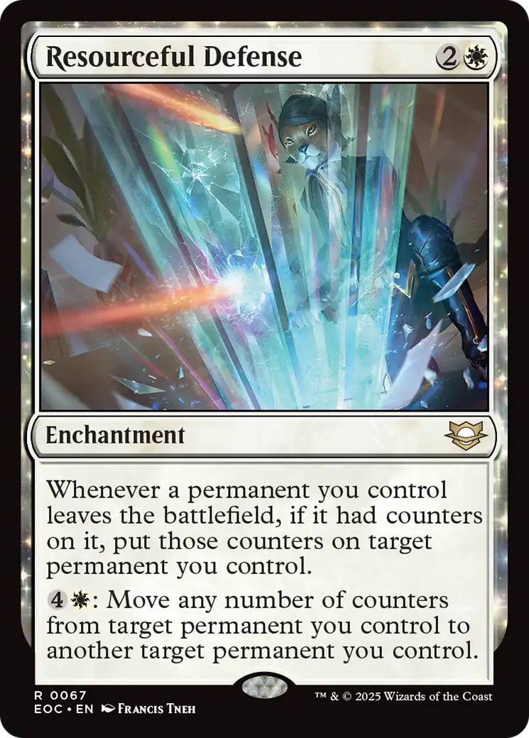 Resourceful Defense [Edge of Eternities Commander] | Exor Games Truro