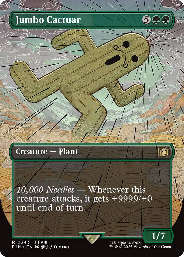 Jumbo Cactuar (Borderless) [FINAL FANTASY] | Exor Games Truro