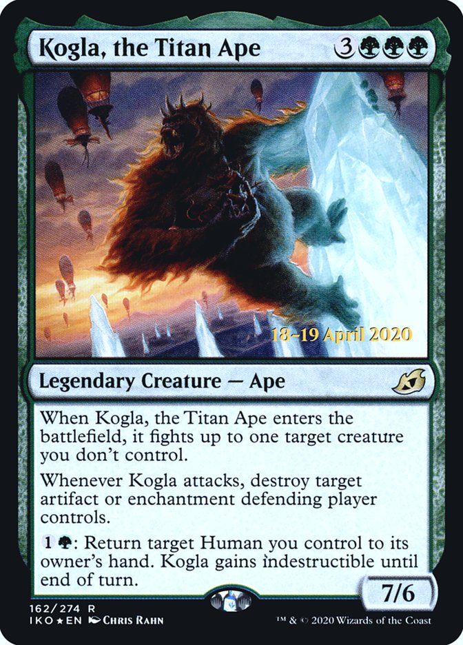 Kogla, the Titan Ape [Ikoria: Lair of Behemoths Prerelease Promos] | Exor Games Truro