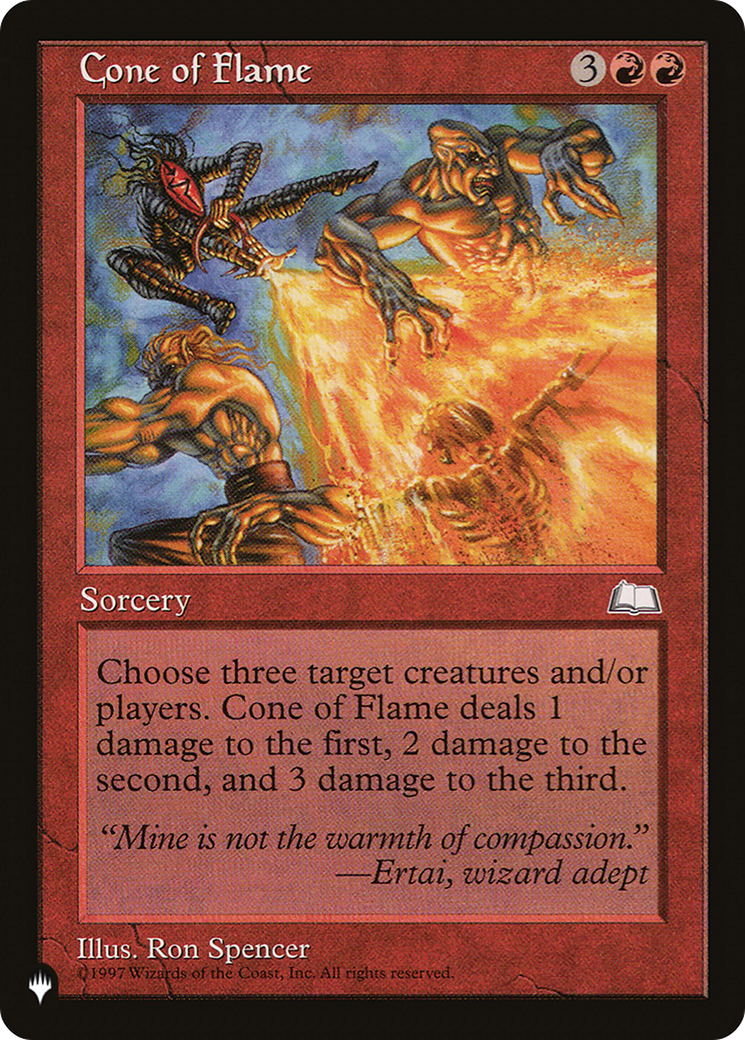 Cone of Flame [The List Reprints] | Exor Games Truro