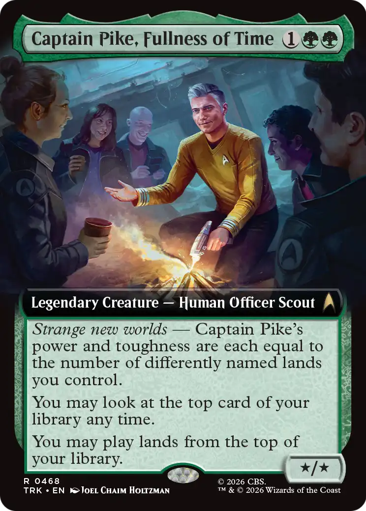Captain Pike, Fullness of Time (Extended Art) [Star Trek] | Exor Games Truro