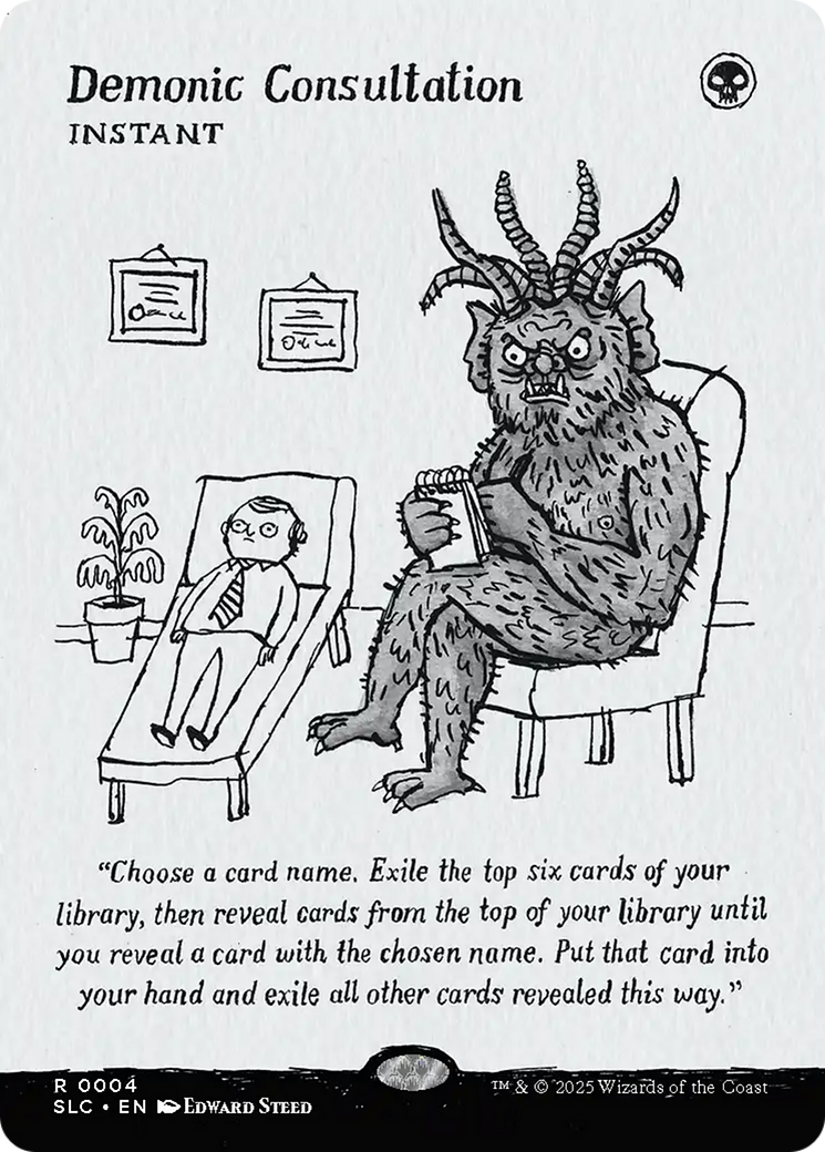 Demonic Consultation [Secret Lair Countdown Kit] | Exor Games Truro