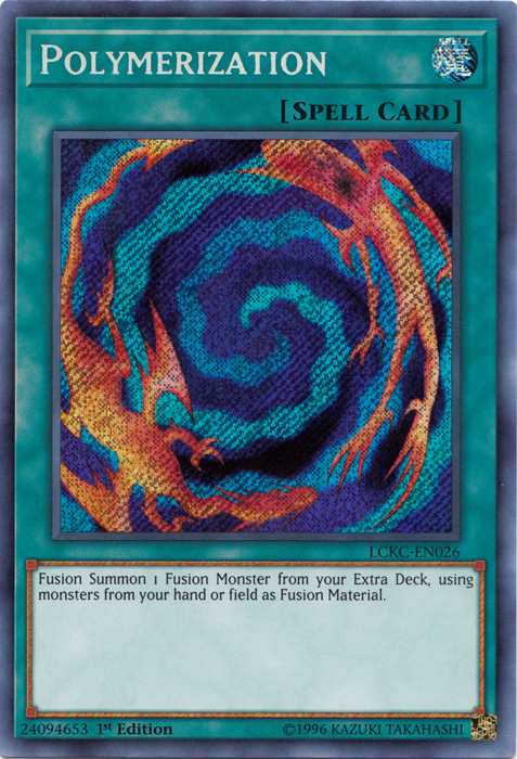 Polymerization [LCKC-EN026] Secret Rare | Exor Games Truro