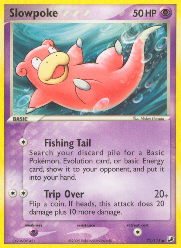 Slowpoke (72/115) [EX: Unseen Forces] | Exor Games Truro