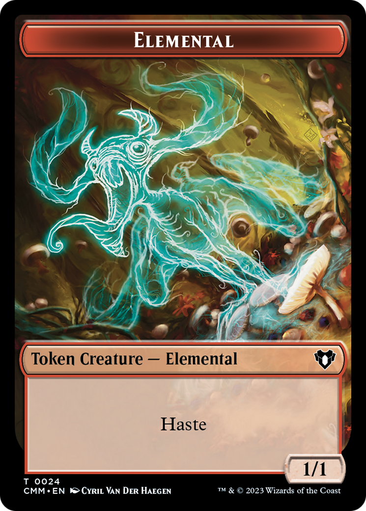 Elemental Token (24) [Commander Masters Tokens] | Exor Games Truro