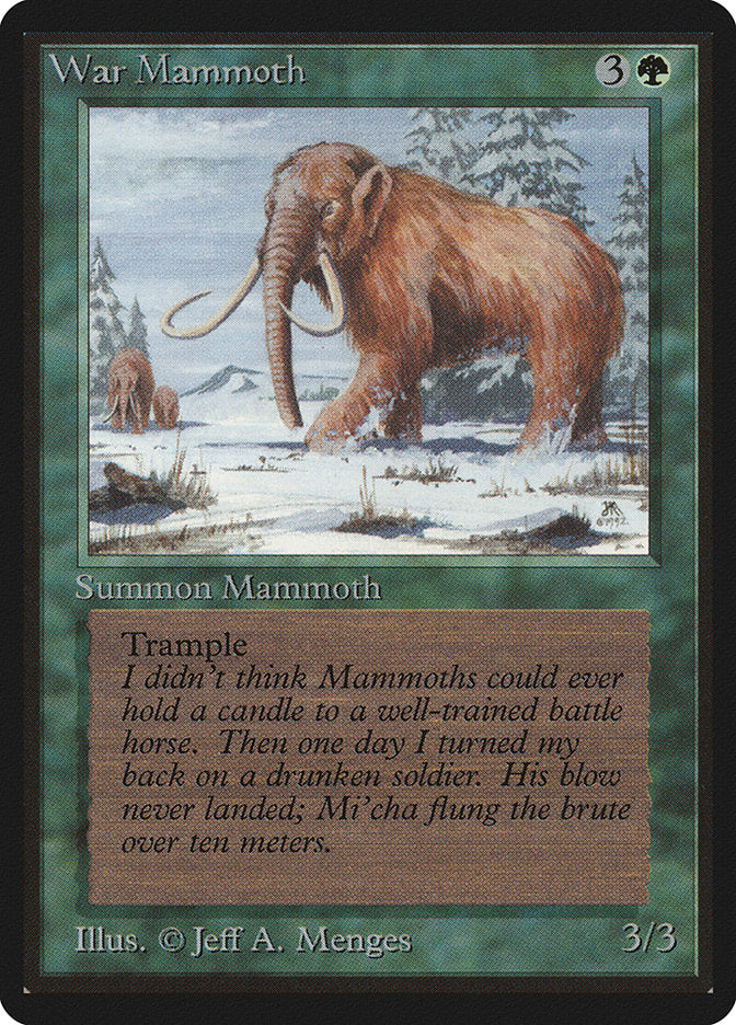 War Mammoth [Beta Edition] | Exor Games Truro