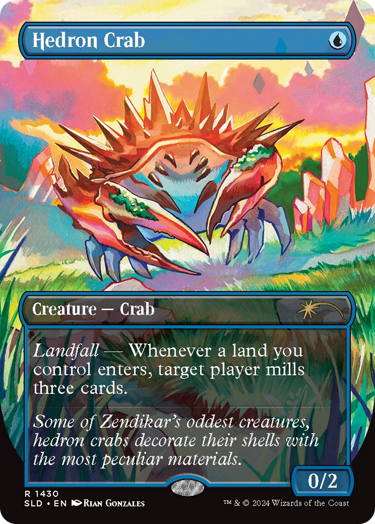 Hedron Crab (Rainbow Foil) [Secret Lair Drop Series] | Exor Games Truro