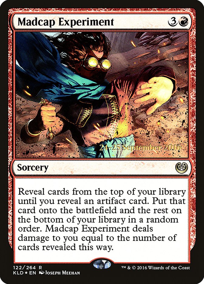 Madcap Experiment [Kaladesh Prerelease Promos] | Exor Games Truro