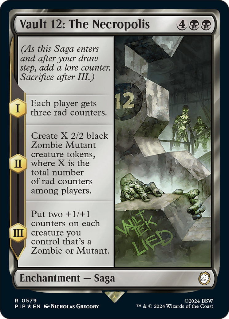 Vault 12: The Necropolis (Surge Foil) [Fallout] | Exor Games Truro