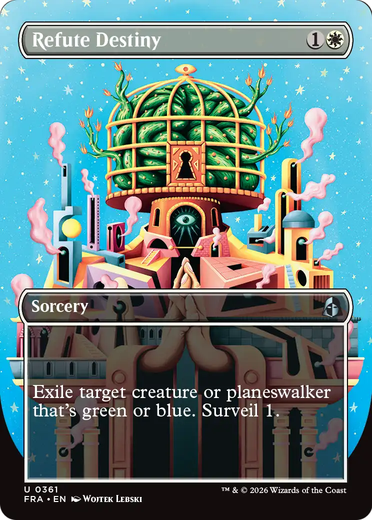 Refute Destiny (Borderless) [Reality Fracture] | Exor Games Truro