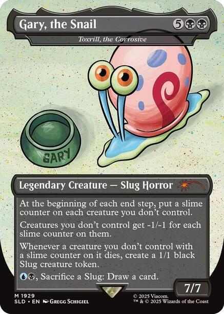 Gary, the Snail - Toxrill, the Corrosive [Secret Lair Drop Series] | Exor Games Truro