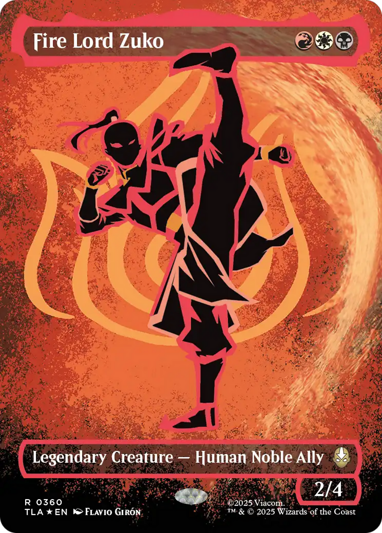 Fire Lord Zuko (Borderless Battle Pose) [Avatar: The Last Airbender] | Exor Games Truro