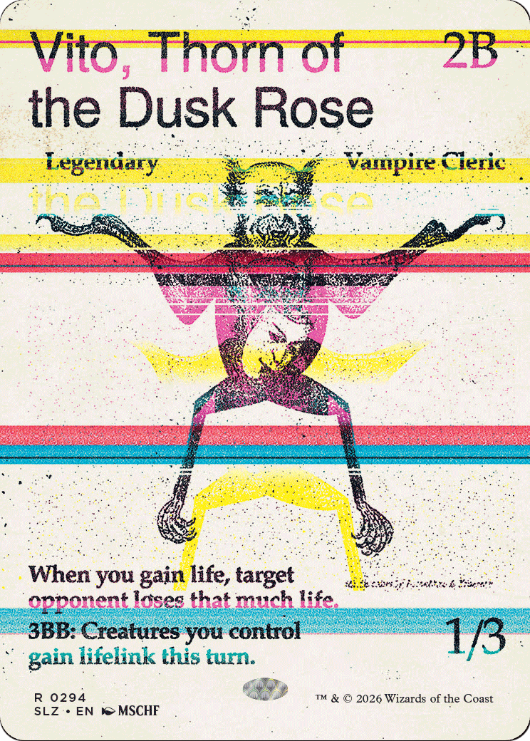 Vito, Thorn of the Dusk Rose (0294) [Secret Lair x MSCHF: The Zeta Set] | Exor Games Truro