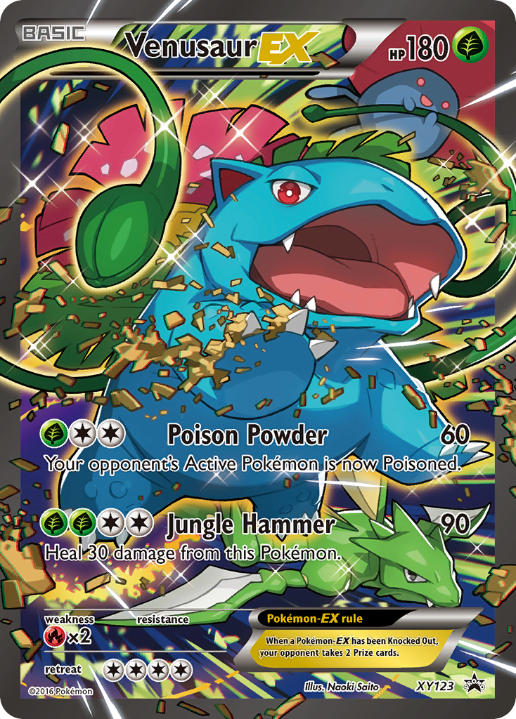 Venusaur EX (XY123) [XY: Black Star Promos] | Exor Games Truro