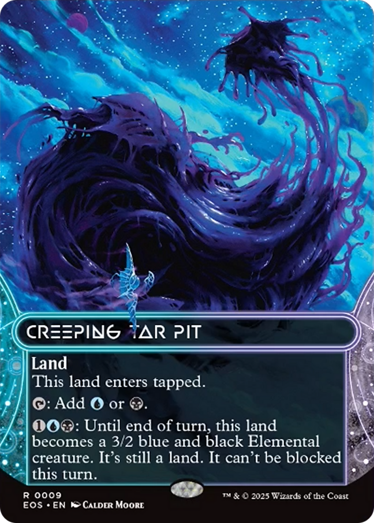 Creeping Tar Pit (0009) (Bordelress) [Edge of Eternities: Stellar Sights] | Exor Games Truro