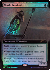 Nettle Sentinel (Extended Art) [Secret Lair Drop Series] | Exor Games Truro