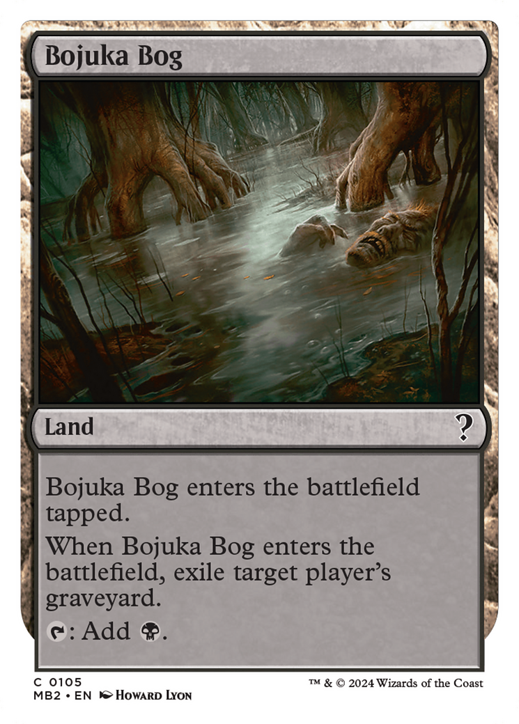 Bojuka Bog (White Border) [Mystery Booster 2] | Exor Games Truro