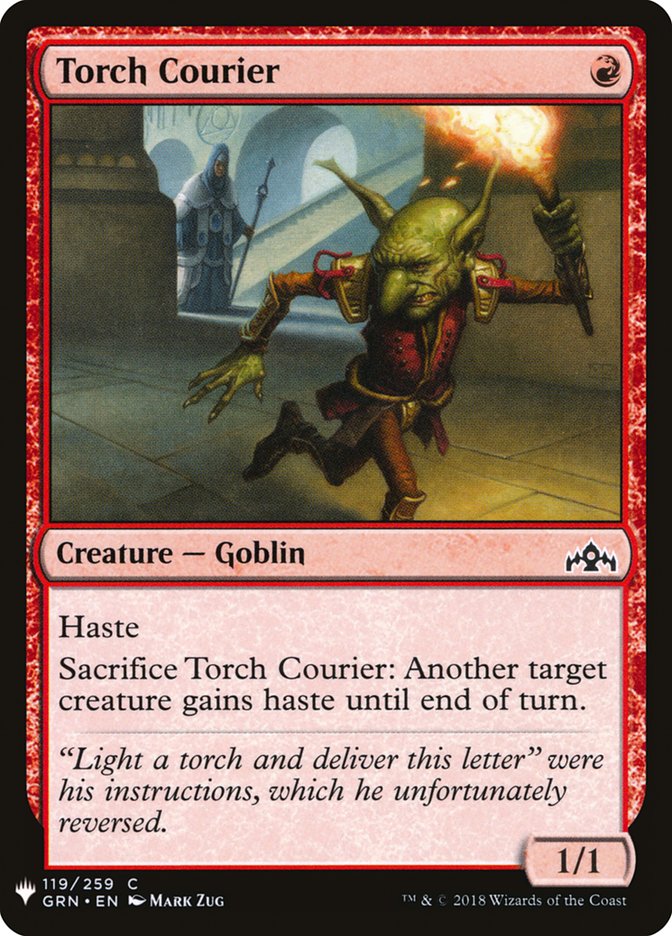Torch Courier [Mystery Booster] | Exor Games Truro