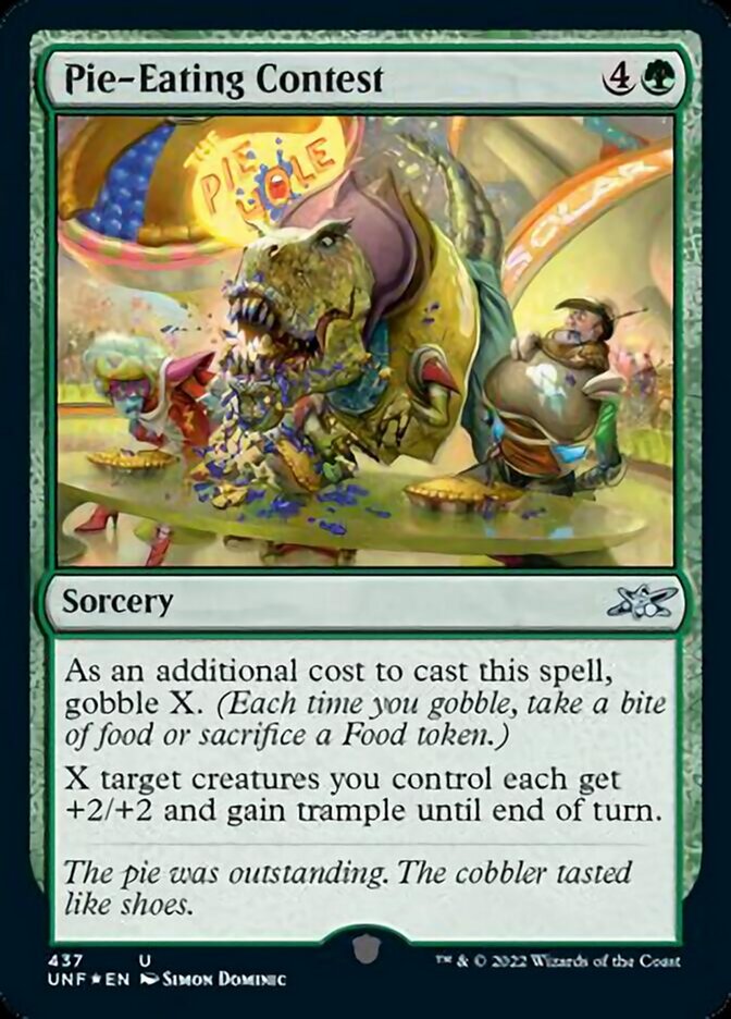 Pie-Eating Contest (Galaxy Foil) [Unfinity] | Exor Games Truro