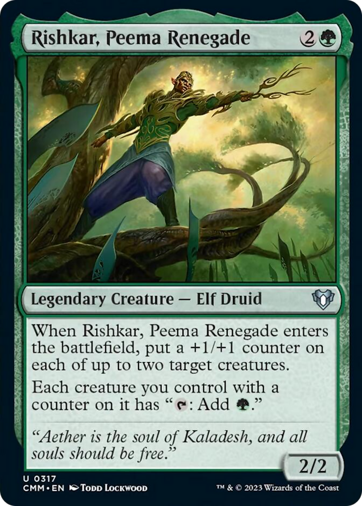 Rishkar, Peema Renegade [Commander Masters] | Exor Games Truro
