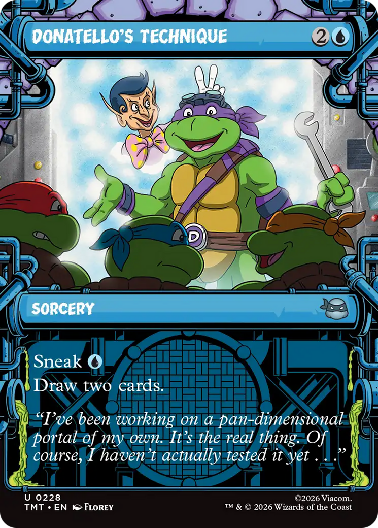 Donatello's Technique (Showcase) [Teenage Mutant Ninja Turtles] | Exor Games Truro