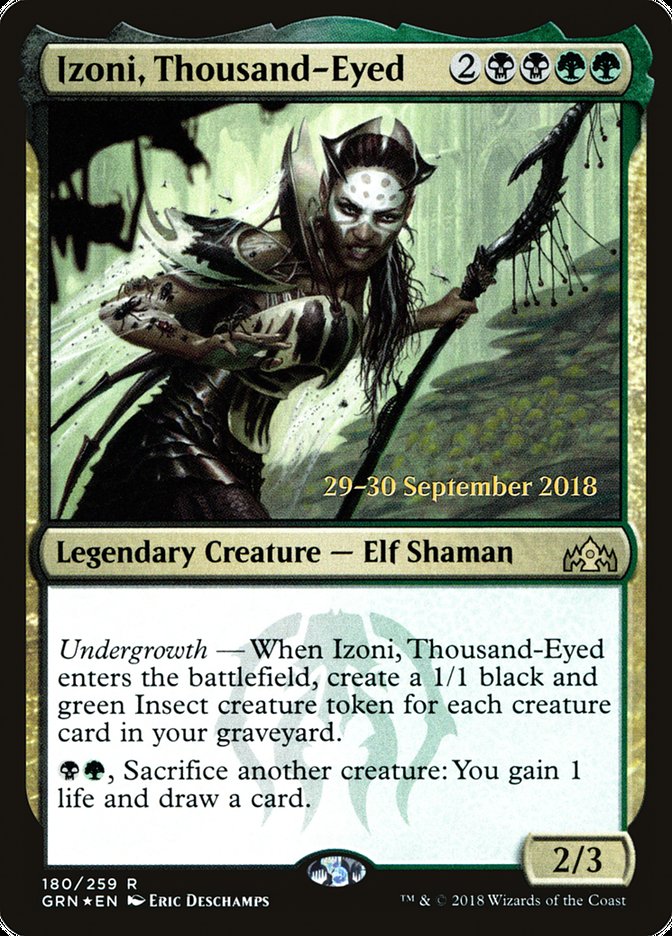 Izoni, Thousand-Eyed [Guilds of Ravnica Prerelease Promos] | Exor Games Truro
