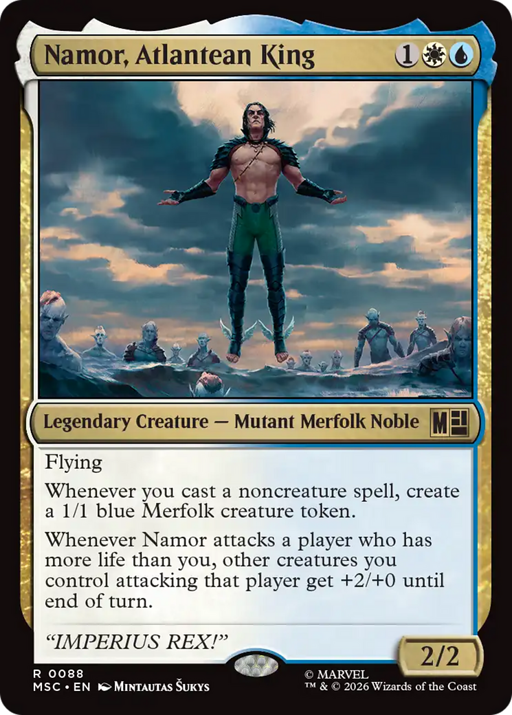 Namor, Atlantean King [Marvel Super Heroes Commander] | Exor Games Truro