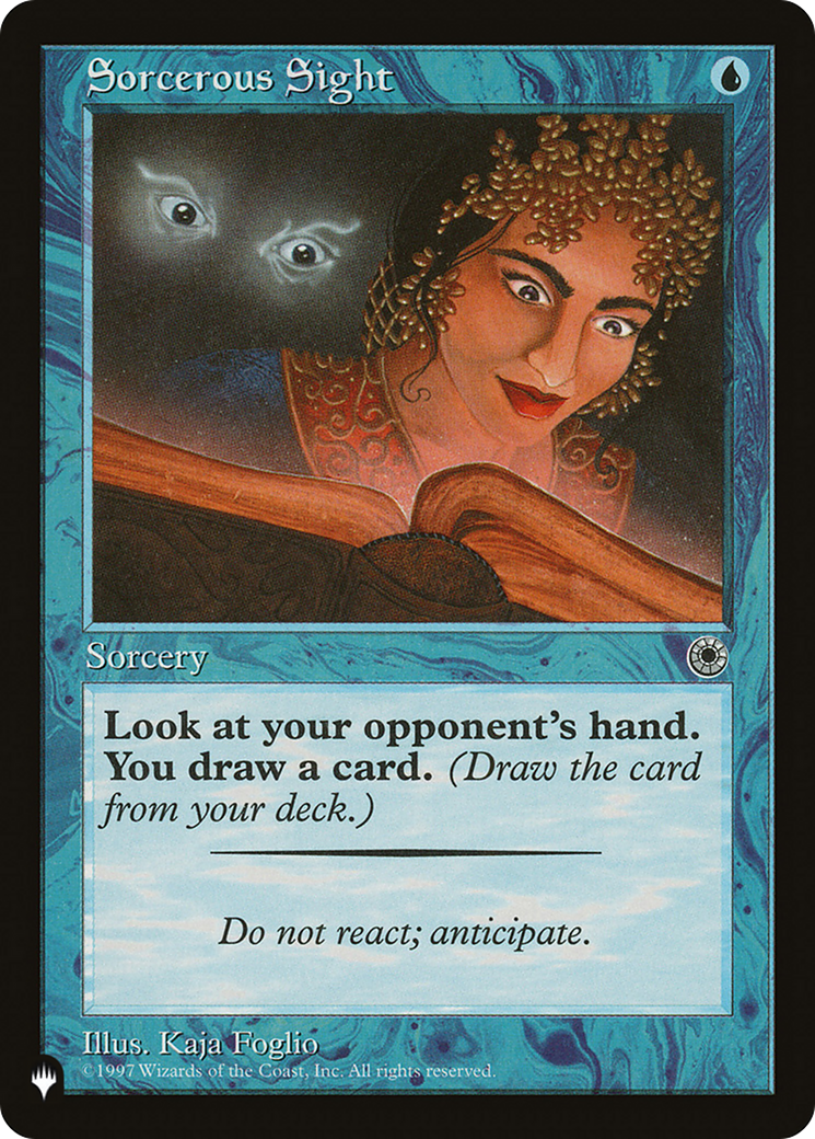 Sorcerous Sight [The List] | Exor Games Truro
