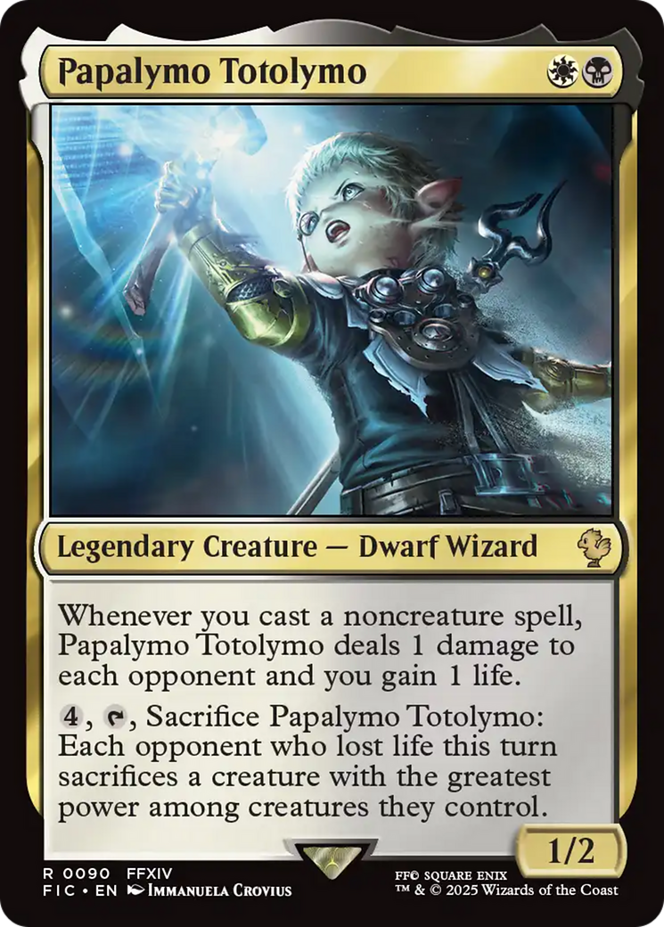 Papalymo Totolymo [FINAL FANTASY Commander] | Exor Games Truro