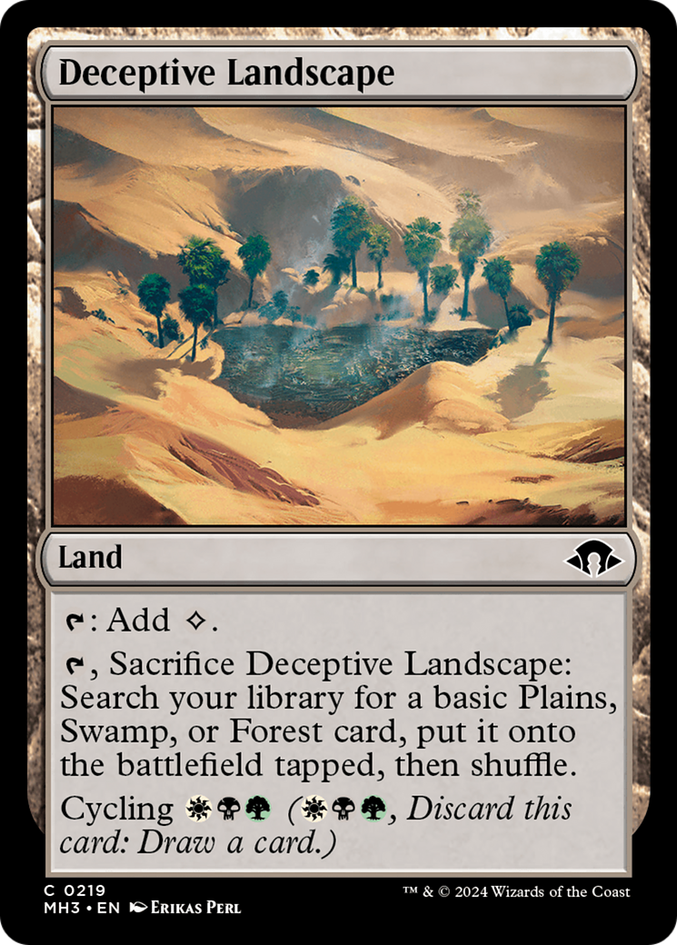 Deceptive Landscape [Modern Horizons 3] | Exor Games Truro