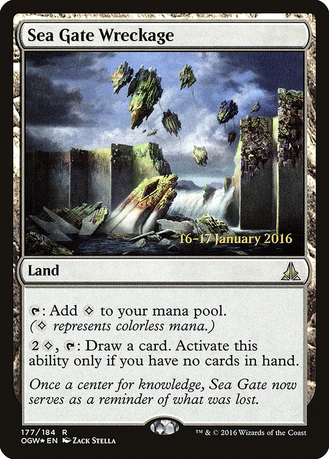 Sea Gate Wreckage [Oath of the Gatewatch Prerelease Promos] | Exor Games Truro
